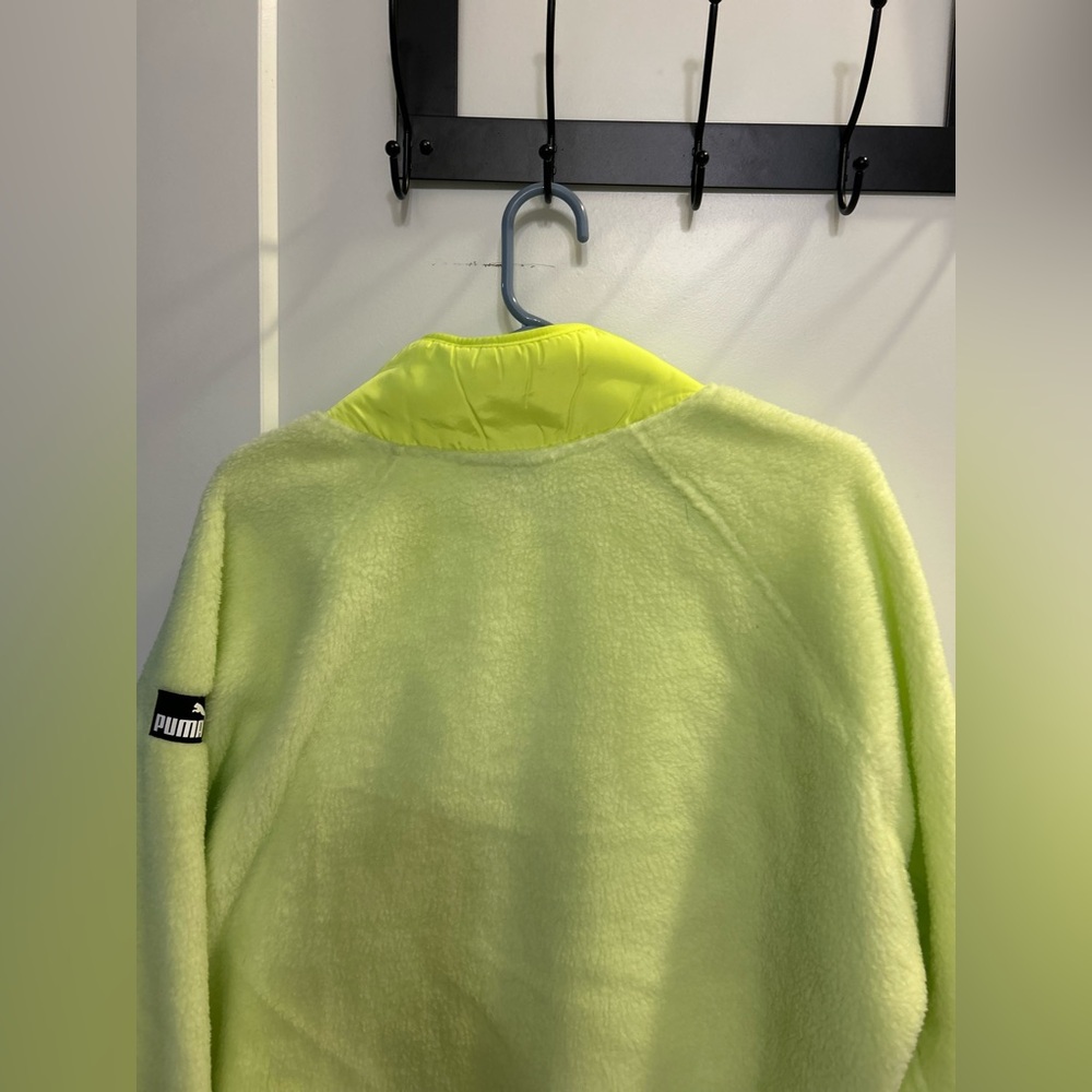 NWT Puma Sherpa Jacket with Woven Pocket - Picture 13 of 13